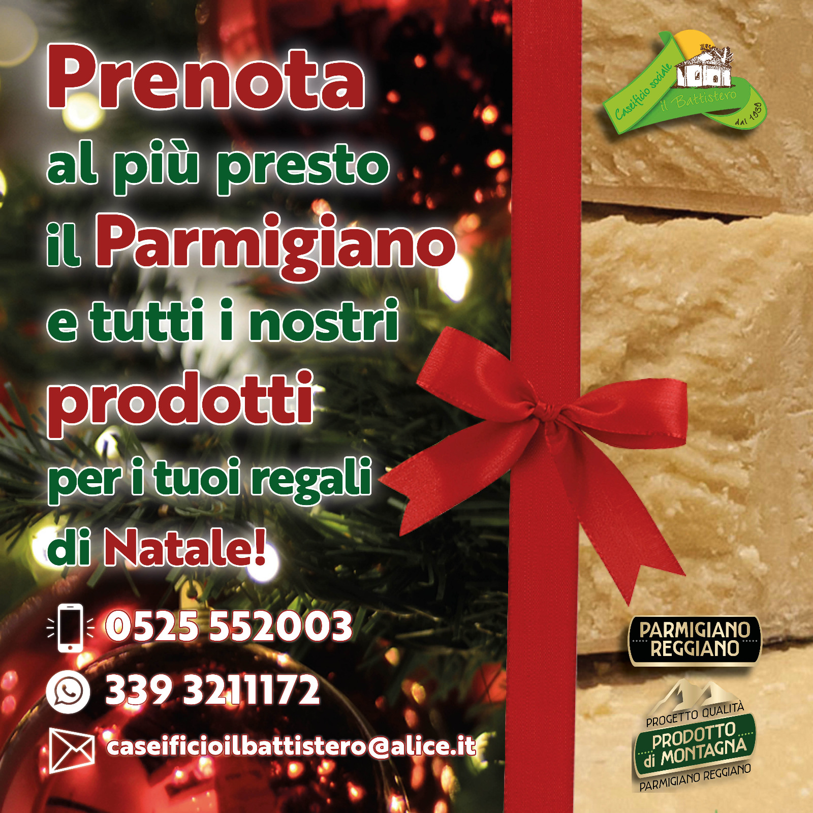 You are currently viewing I regali di Natale prenotali da noi!