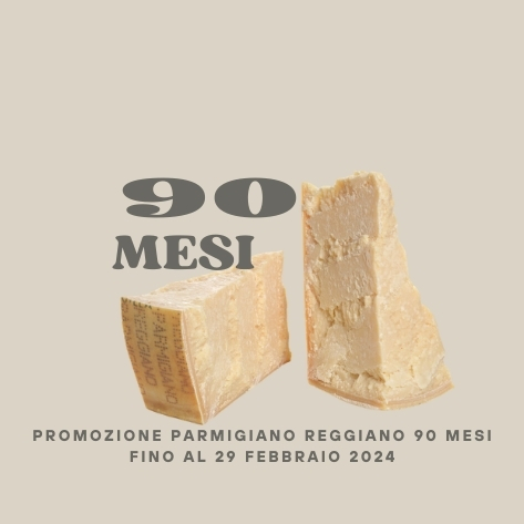 Al momento stai visualizzando Parmigiano Reggiano 90 Mesi: affrettati la promozione sta per scadere!